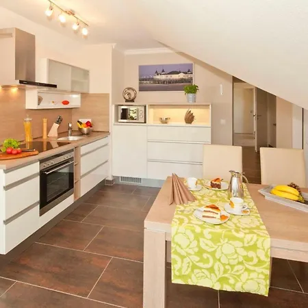 شقة Strandhaus Aurell, Whg 16 Meerblick *