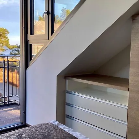 شقة Strandhaus Aurell, Whg 16 Meerblick *